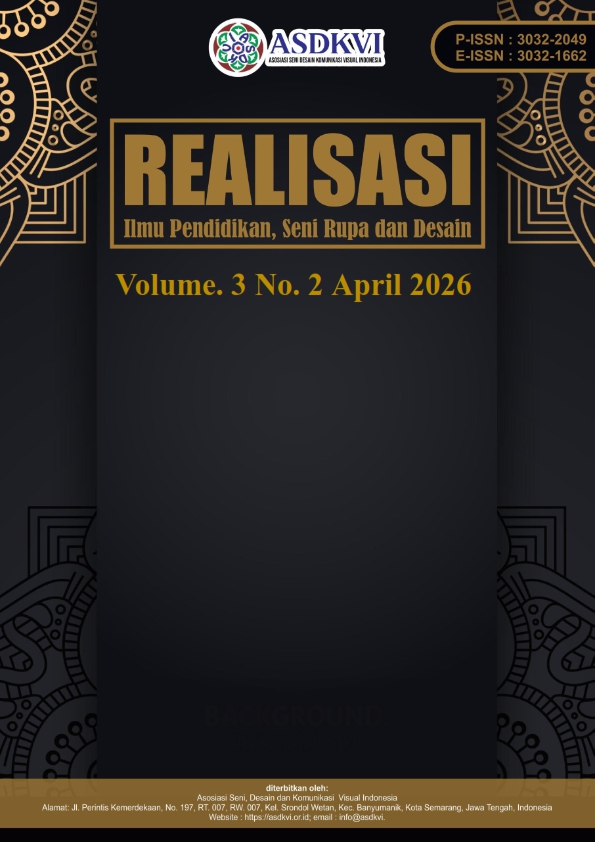 					View Vol. 3 No. 2 (2026): April: Realisasi : Ilmu Pendidikan, Seni Rupa dan Desain
				